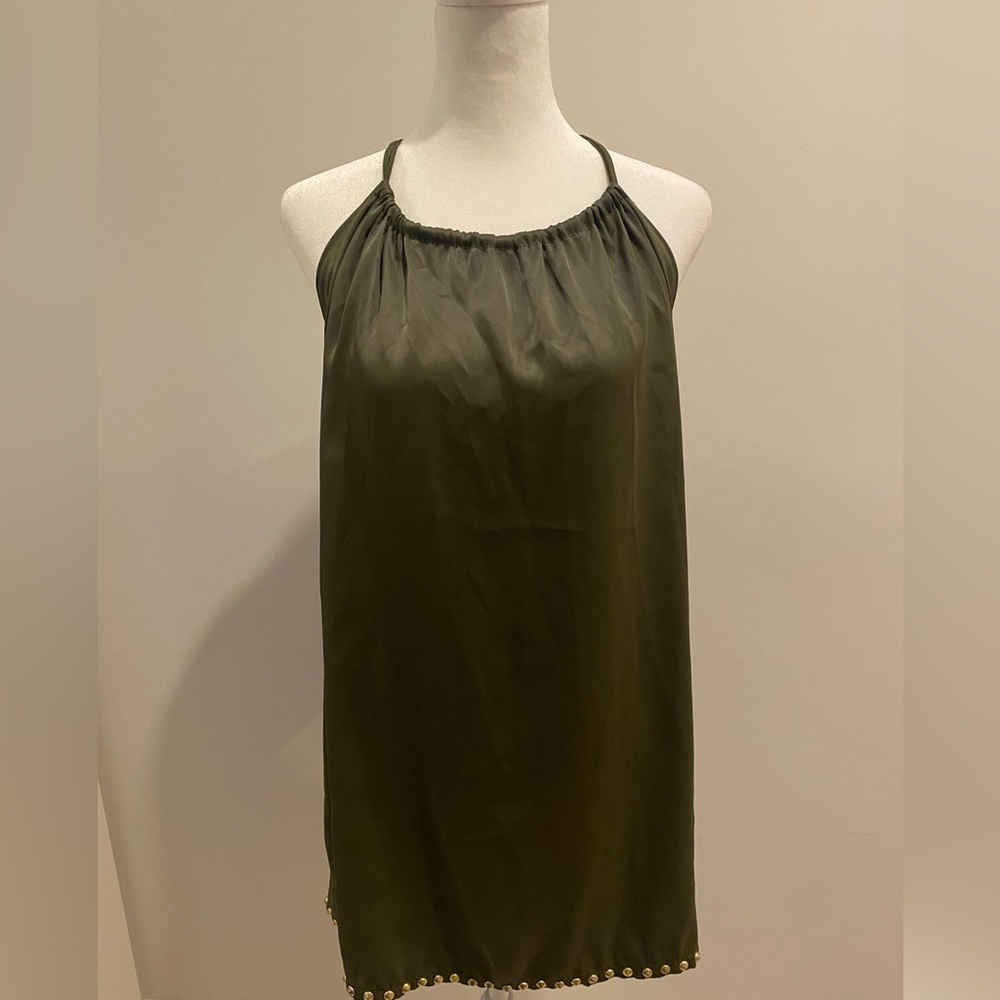 Agustina Toledo Green Dress